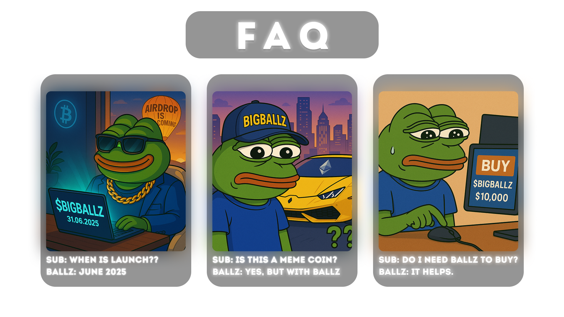 BigBallz FAQ